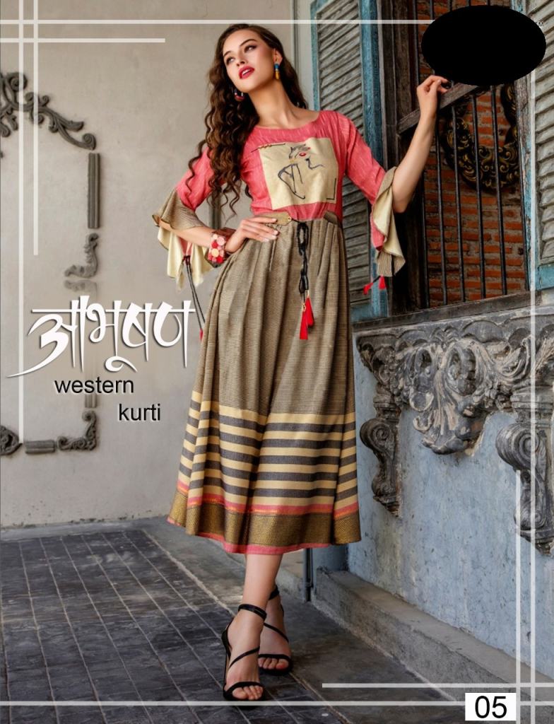 Beautiful Khadi-Silk asymmetric western Kurti with bell sleeves. Detailing  with hand embroider… | Stylish dresses, Indian fashion dresses, Kurti  designs party wear