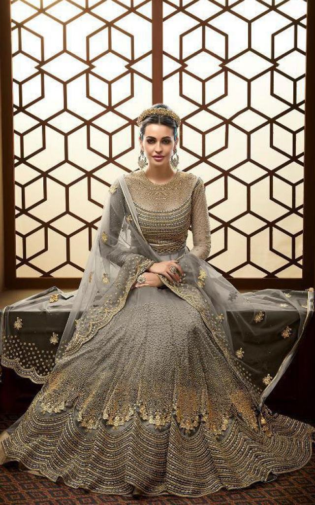 Golden Colour Combination Punjabi Suits Designs ll Salwar Suit Designs -  YouTube