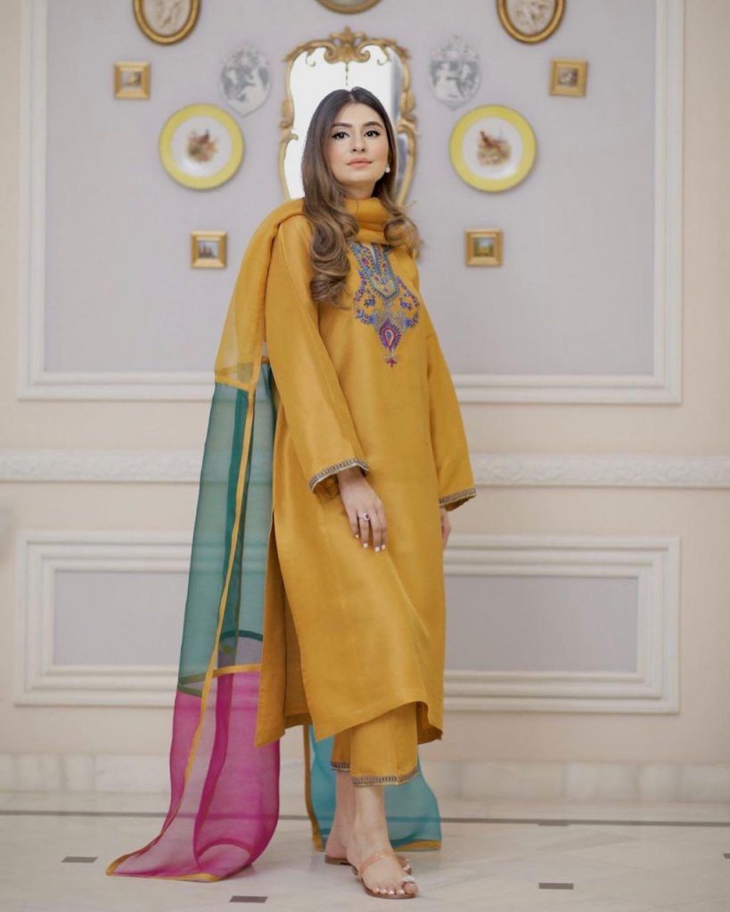 Yellow Designer Party Wear Look Salwar Kameez With Dupatta and Fully  Stitched Bottom in USA, UK, Malaysia, South Africa, Dubai, Singapore