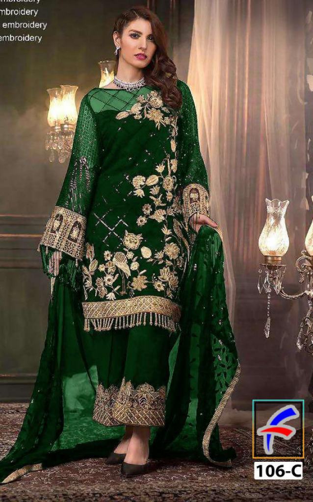 Green Color Mirror Work Art Silk Patiala Designer Suit – Gunj Fashion
