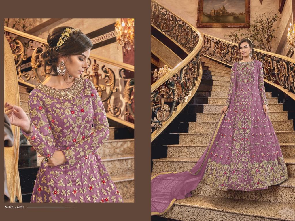 Shop Purple Mehr Drape Dress with Printed Jacket Set by SOUP BY SOUGAT PAUL  at House of Designers – HOUSE OF DESIGNERS