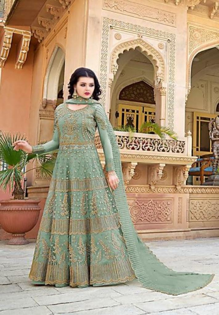 Latest) Indian Wedding Party Wear Gown For Women 2023